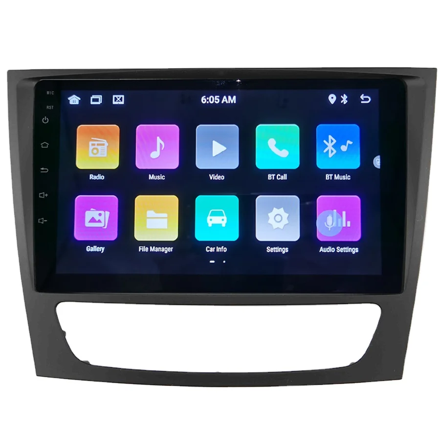 Vormen Levering Aanvrager 9/10 Inch Frame Capacitive Full Screen 1+16g Autoradio Radio Auto Car Mp5 2  Din Android Screen Navigation & Gps For W211 - Buy 9/10 Inch Frame  Capacitive Full Screen 1+16g Radio Android