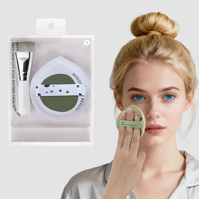 L-B0115 Facial Foundation Makeup Brush and Air Cushion Puff H82d82b83d0064c4499de2944249e2616X