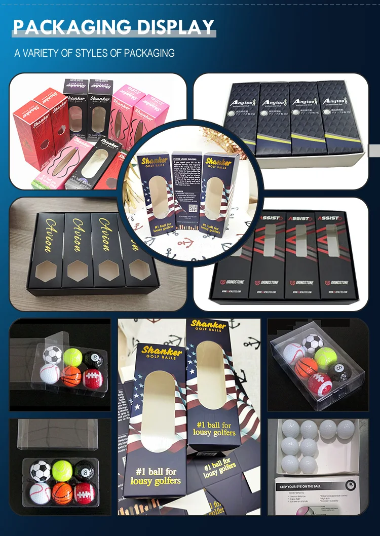 Wholesale Constant Light Up Glowing Golf Balls Golf Tees Colored