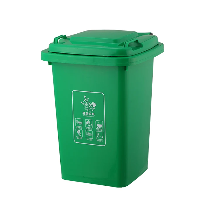 Modern Sorting 30L Garbage Classification Poubelle Bin Luxury Rubbish Recycle Trash Cans Food Medical Waste Bin
