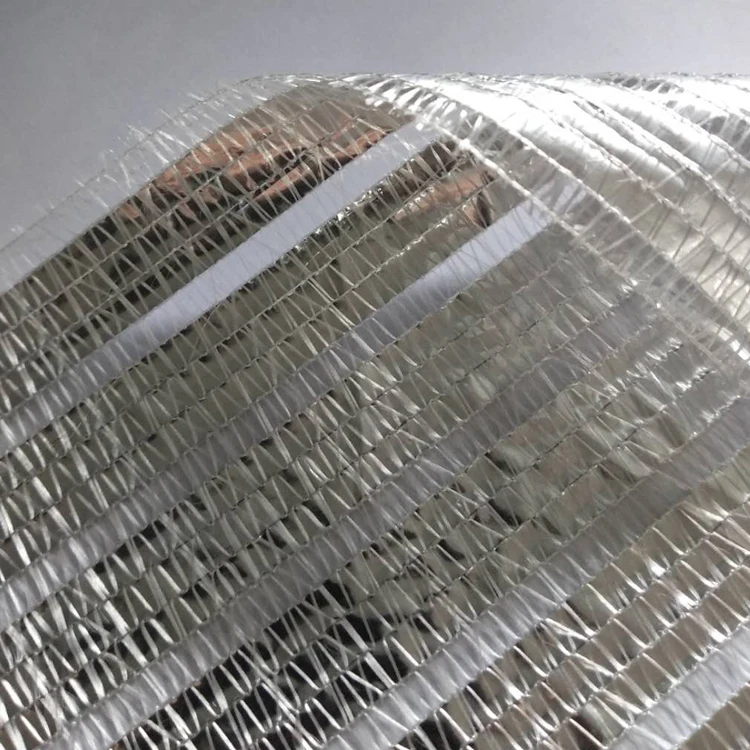 Meshel aluminum foil shade net used inside the greenhouse, reflected light, heat preservation and humidity control