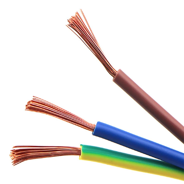 Standard quality power cable rvv cable flexible cable 3 core 1.5mm h05vv-f 1.0x3c royal cord