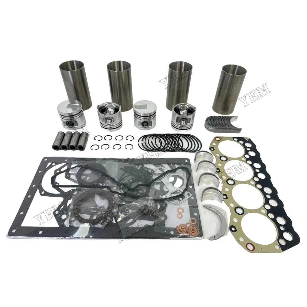For CATERPILLAR 3044CT C3044T 3044 Rebuild Overhaul Repair Kit Piston Ring Liner
