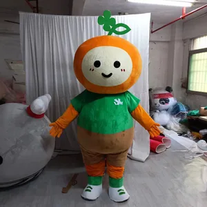 Shengye Personalized Brand Mascot Cartoon Character Plant Fruit Cosplay Walking Mascot Costume Adults Mascot Costume for Sale