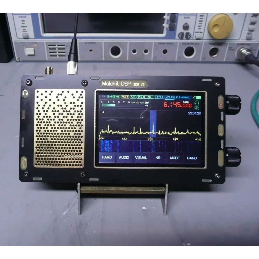 Registered 50KHz-2GHz Malachite SDR Receiver Radio DSP SDR Receiver 3.5" 1.10c 