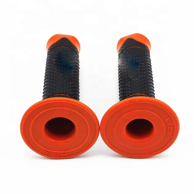 Мотоциклетные запчасти REALZION, оптовая продажа, оранжевые гелевые ручки 7/8 дюйма 22 мм для KTM DUKE 125 200 390