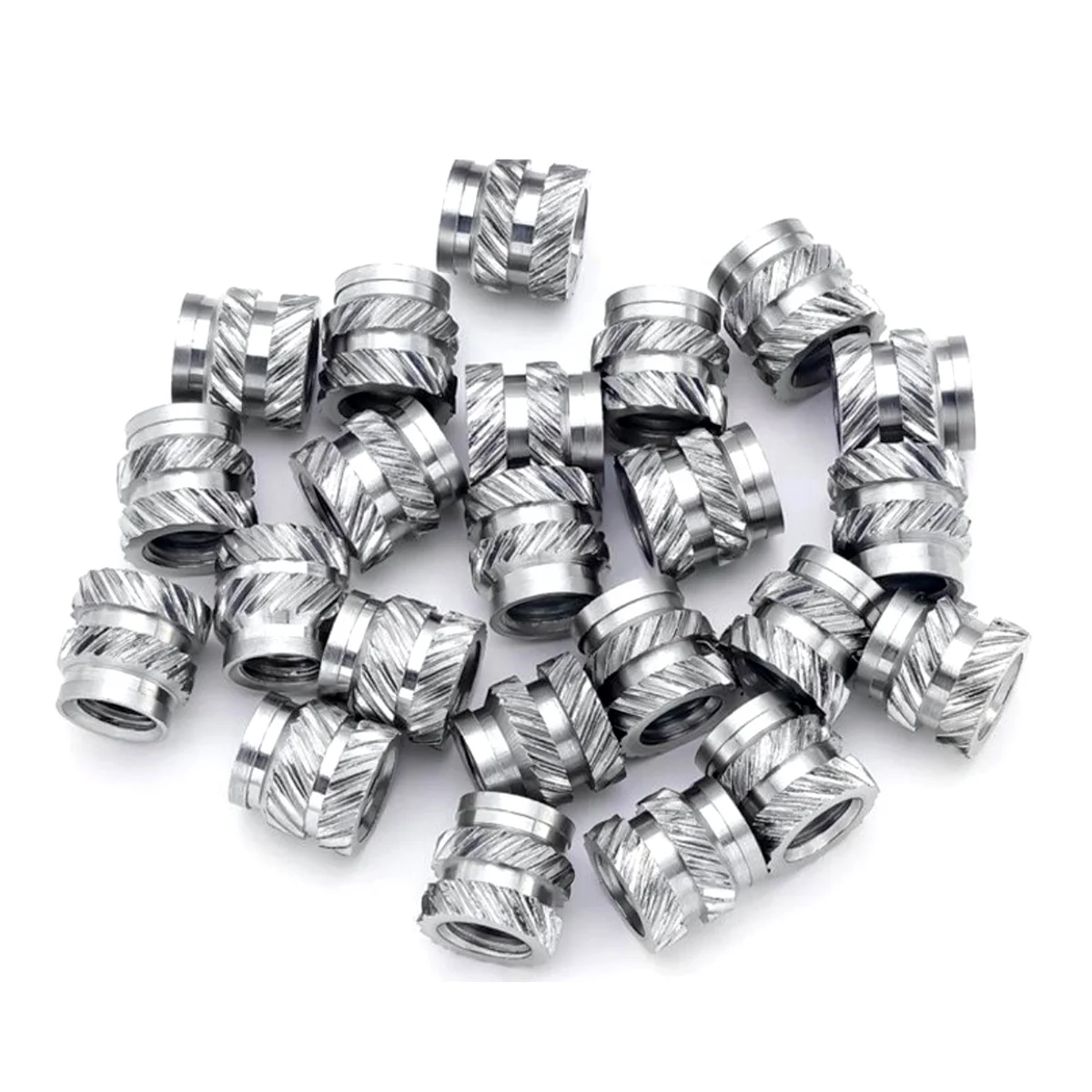 manufacturer furniture Stainless steel 304 M3 M4 M5 M6 knurled thread insert nut factory