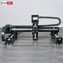 UMOT 30mm Dc/Ac Mini Linear Positioning System Xyz Stage 50-400mm Cnc Table Ball Screw Linear Rail Guide Multi-Axis Gantry Robot