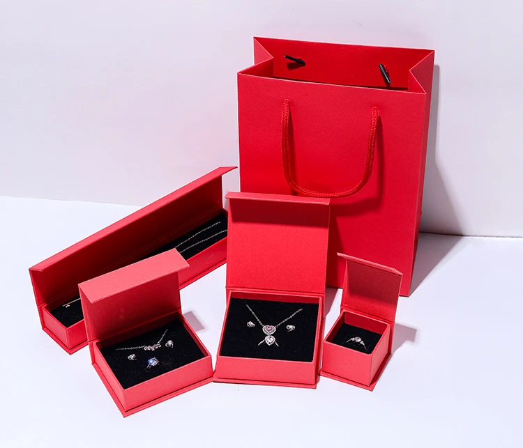 Wholesale Jewelry Gift Boxes Custom Logo Packaging Jewelry Boxes Paper