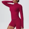 Red  jacket+shorts