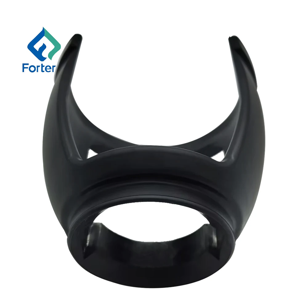 High Quality Steel Tulip Type Cylinder Carry Handle Low Pressure Oxygen Gas Cylinder Plastic Protection Cover for Medical Use