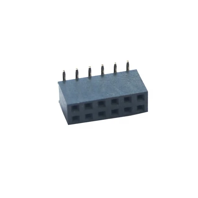 High Quality 2.0mm Low Profile Pin Header 260 Degree Reflow Soldering SMD 2*6P Female Header Connector Wire Housings for SMD