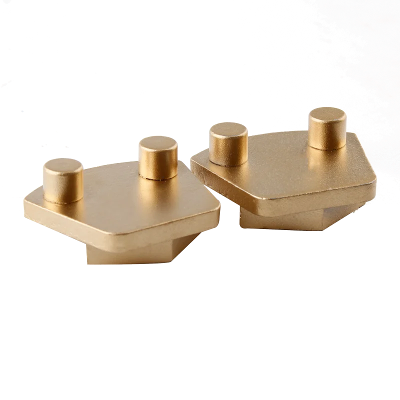 Hard Bond Single Rhombus Segment Diamond Grinding Block Epoxy Removal Tool Disc  PCD Grinding Scraper