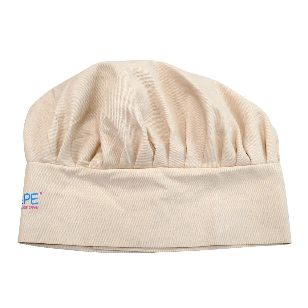 Custom Chef Hat With Heat Transfer Printing Logo Poly Cotton Cooking Caps Wholesale Kids /Adult Chef Hat