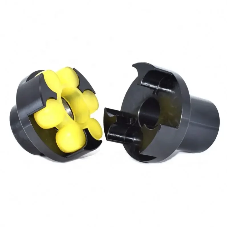 High Strength ML Rotex Spider  Rubber Jaw Shaft Coupling for Precision Instrument