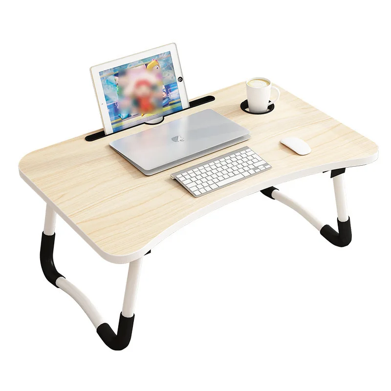 Light Weight Multipurpose Desk Bed and Study Tables Modern Laptop Portable Bed Table Stand Floor Working Table With Folding Legs
