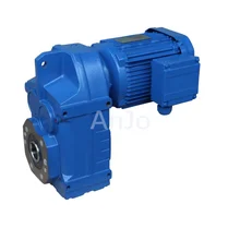 F series Hoist Lifting Crane Handling Gearbox Low Speed Rpm Transmission Reduction Helical Worm Gear Reducer Motor