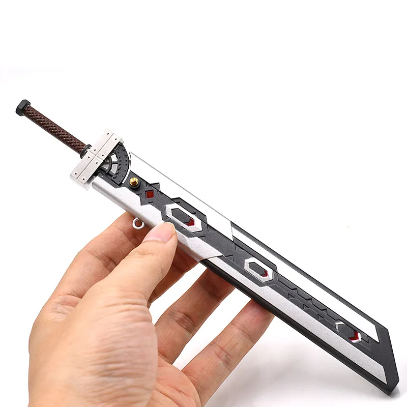 Final Fantasy VII Cloud's Fenrir Sixfold Blade Keychain