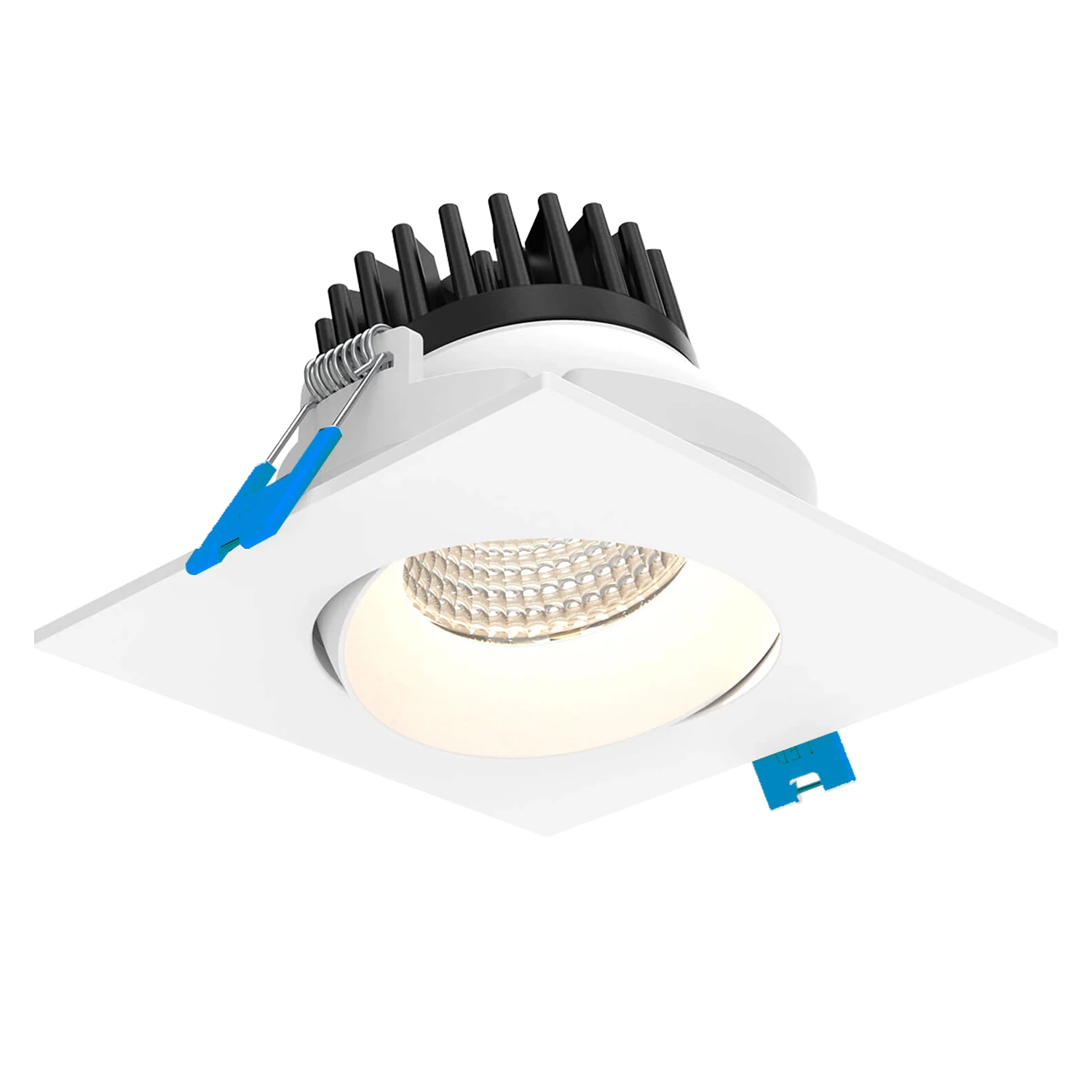Lanbot IP54 Wet Location 3.5 Inch 5CCT Color Changeable LED Downlight Dimmable with Junction Box for Kitchen & Bathroom