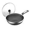 Wok nero 30 cm sus316