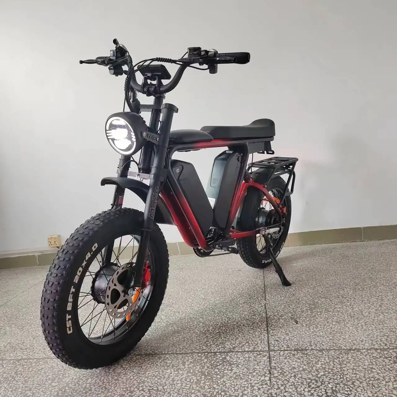 Dual Motors Dual Batteries Ebike 48v1000w*2 F/r 22ah*2 Full Suspension ...