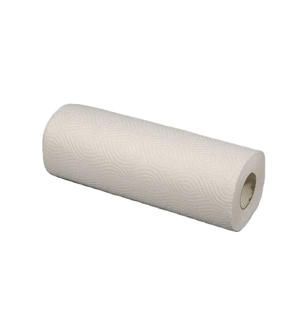 KILINE 2-Ply Soft Disposable Cleaning Wipes Dust-Free Commercial Value Pack for Public Use Absorbent Kitchen Paper Roll