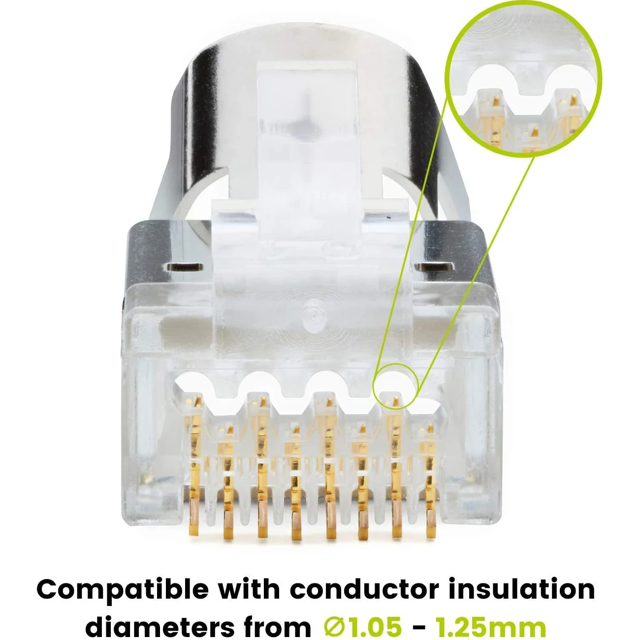 Cable Joint Network Cable 8p8c Connecteur Sftp Amp Rj 11 Rg45