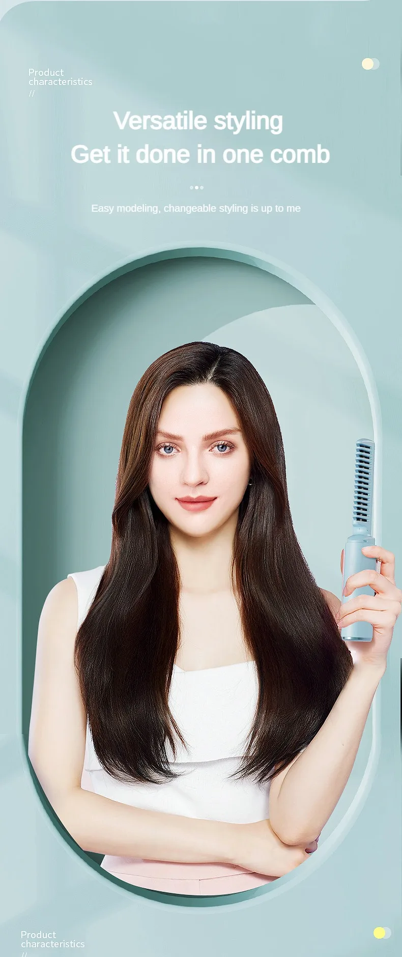 2024 Electrical Vivid And Vogue Automatic 2 In 1 Hair Straightener And Curler Buy 2 In 1 Hair