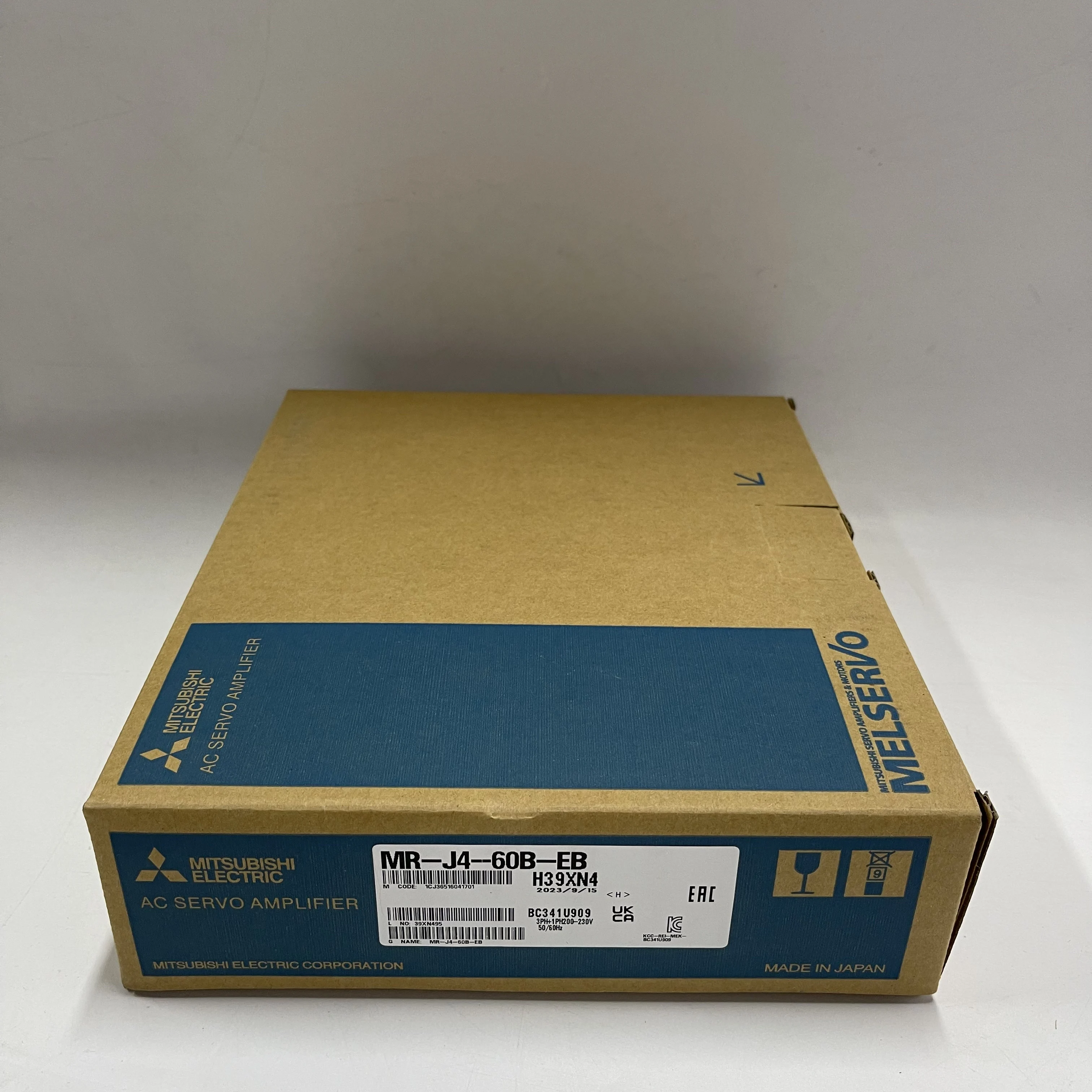 Mitsubishi AC Servo Amplifier MR-J4-60B-EB Mitsubishi AC Servo Amplifier MR-J4-60B-EB