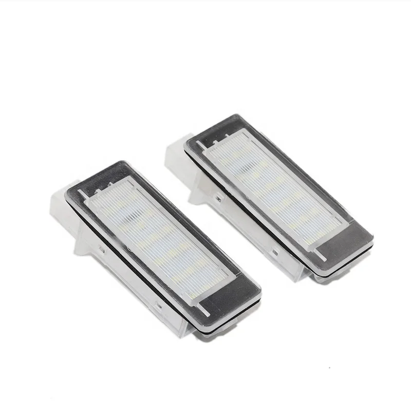 KAPAYONO Car Luci Targa A LED per Espace Mk4 Scenic Mk2 Laguna 2 Dacia Duster Lodgy Logan Mcv III