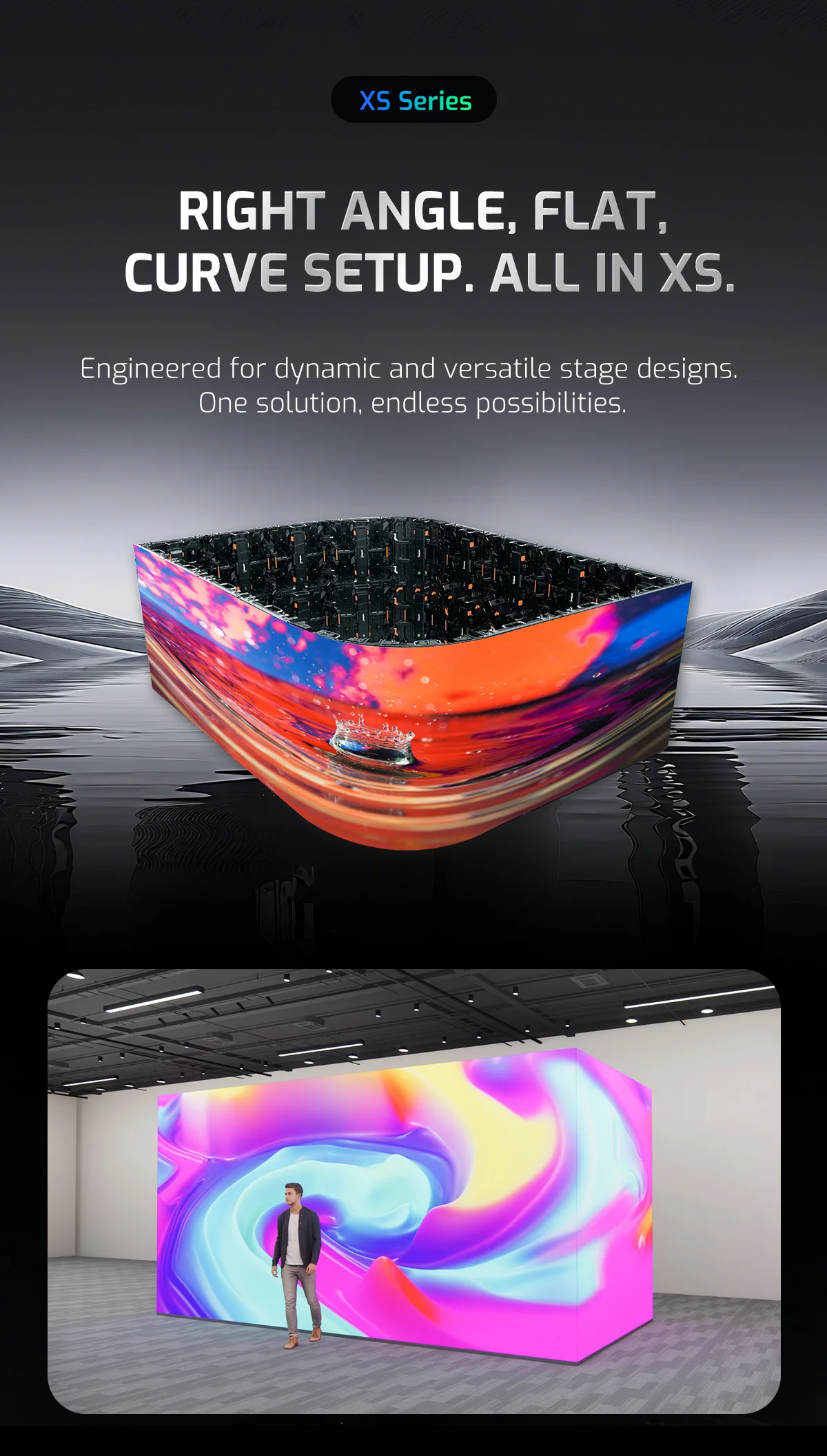 Canbest XS P2.6 P3.91 10ft X 12ft Outdoor Waterproof Rental Video Wall Exterior Stage Display Panel Screen Pantalla Led