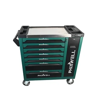 Workshop Professional Heavy Duty Mechanical Storage Garage Metal 7 Drawer  tool trolley cart chest cabinet sets