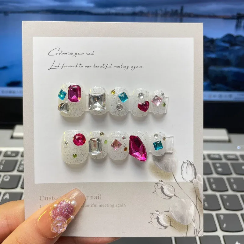 Поставщики искусственных ногтей однотонные дизайнерские мягкие Накладные ногти ручной