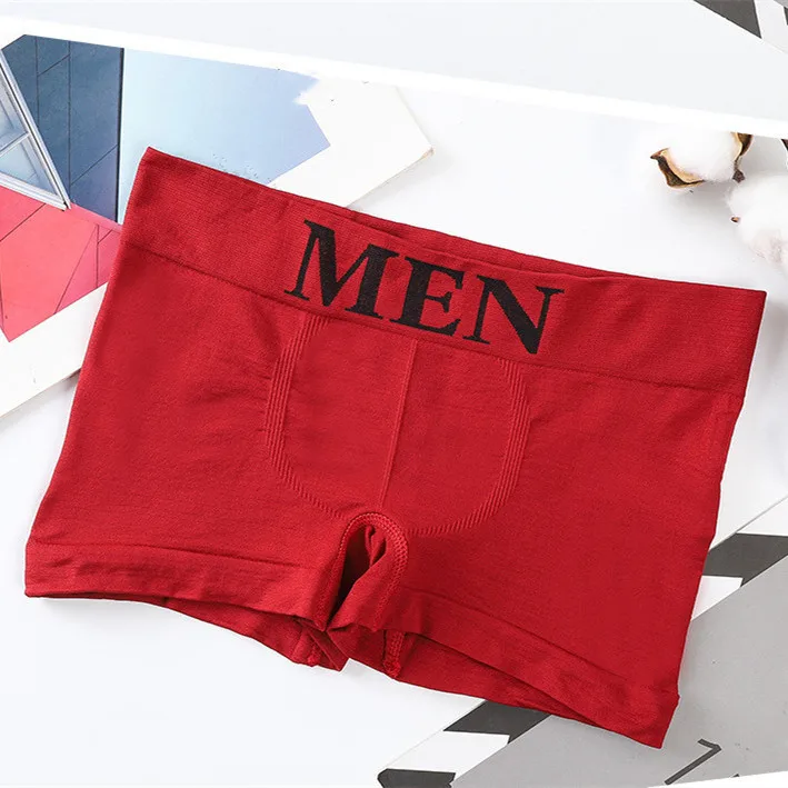 Factory Price Outlet Cheapest Breathable Seamless Polyester Underwear Comfortable Men's Brief Boxers Boys Teens Men Boxer Shorts