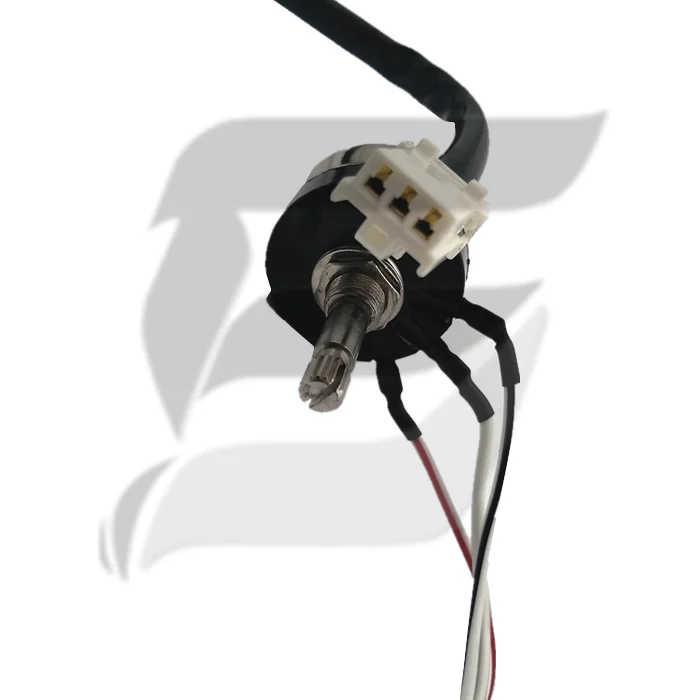 Interruptor del botón de la válvula reguladora de Dail del combustible KHR2751 para los recambios del excavador del caso CX130/210B de SH200-A3 SH200-A5