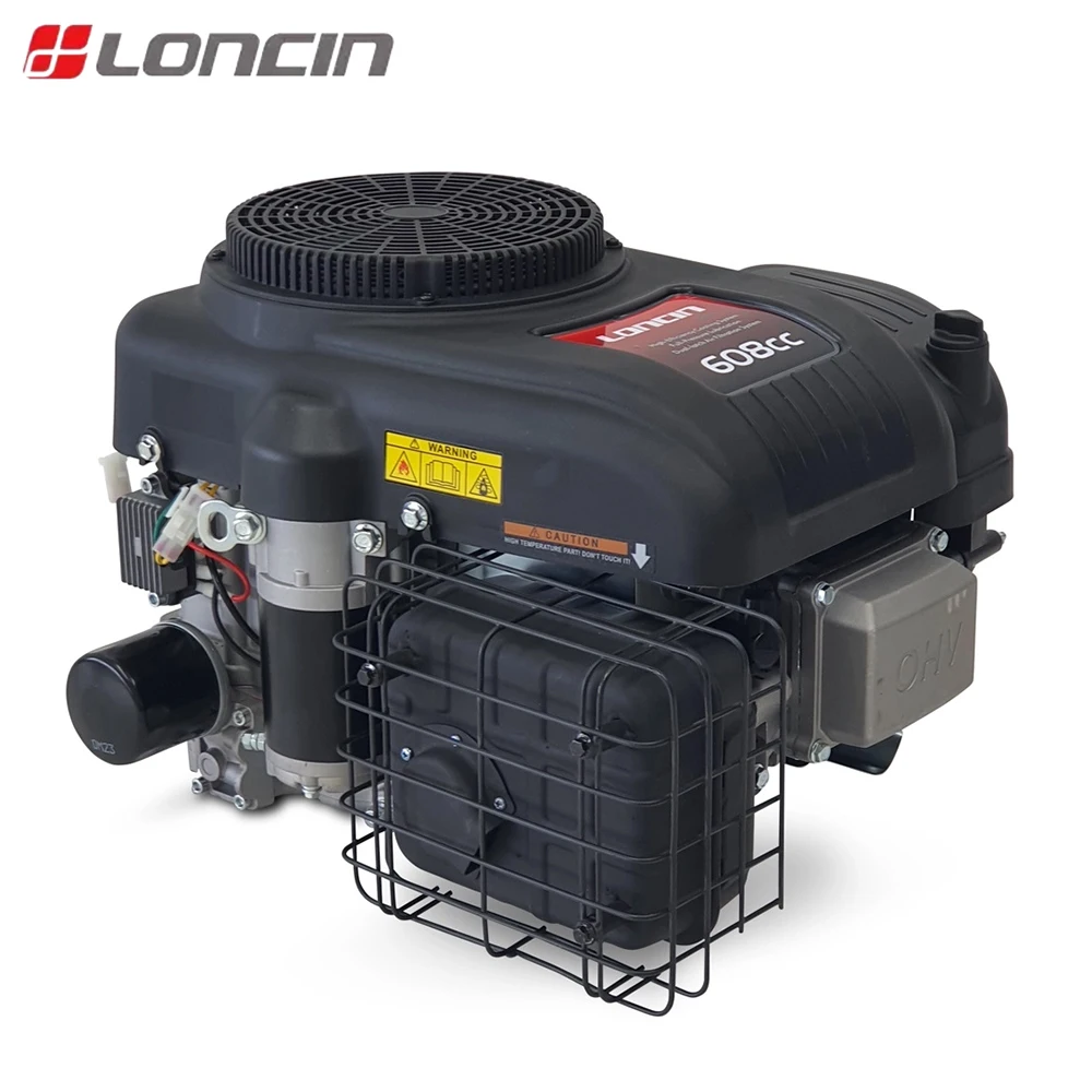 LONCIN LC1P96F 608cc Vertical Shaft Engine for Tractors - Air