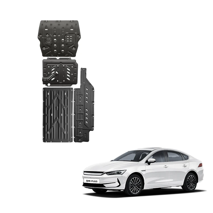 Car Skid Plate for Byd Qin Plus Accessories Aluminum and Magnesium Battery Guard Plate Chassis Guard External Accessory