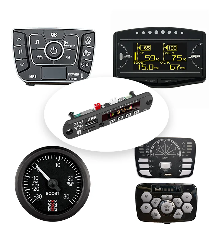 IMD IML Injection Molding Electronics Auto Parts Car Dashboard Mobile Phone Display Panel IML IMD Decoration Plastic Molding