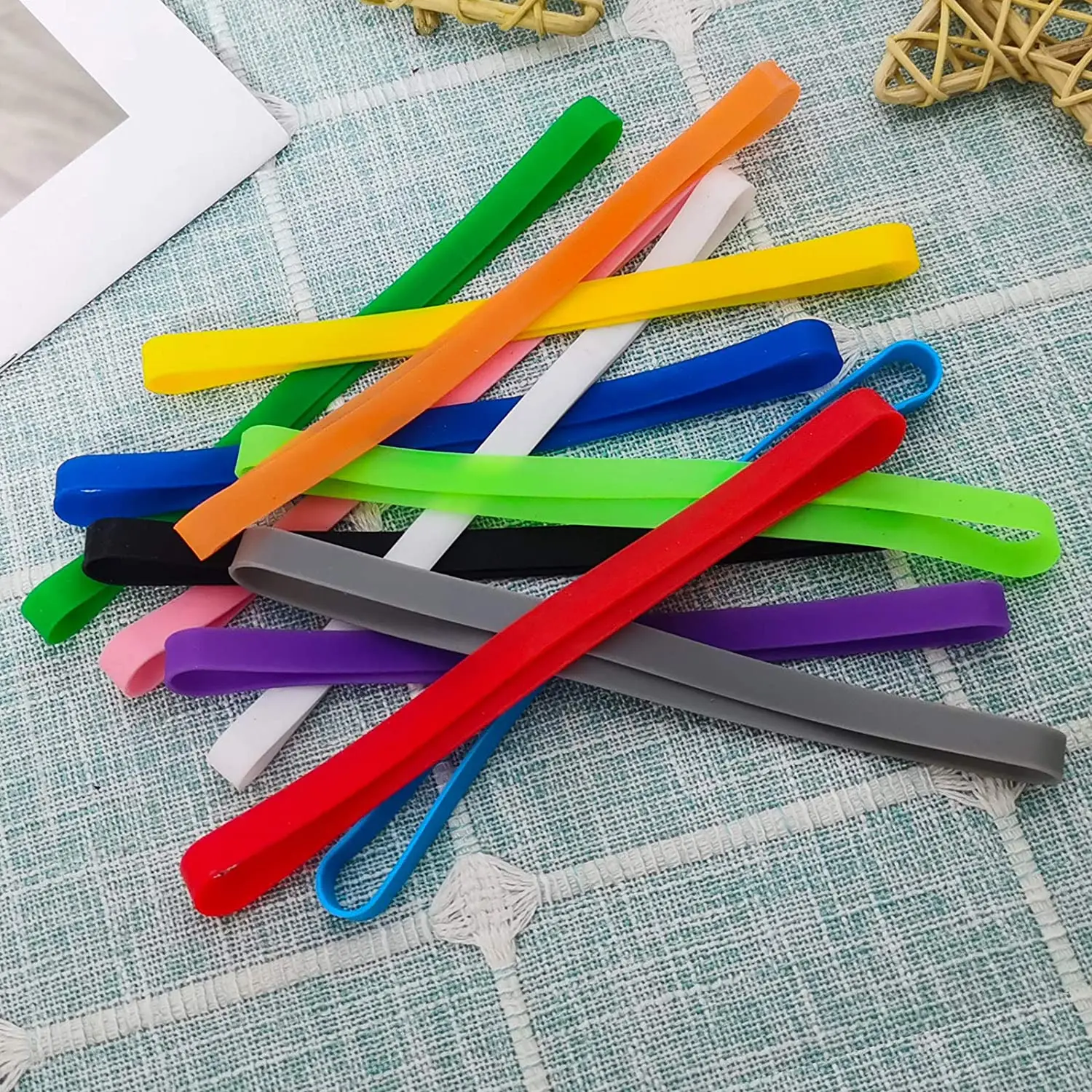 Round Silicone Rubber Bands Colorful Elastic Bands Elastic Rubber Wrapping Bands Buy Round 1090