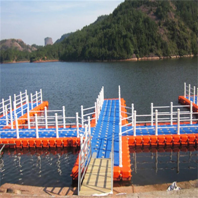 Modular Floating Dock Sea Bridge Pontoon Platform - Quick Assembly and ...