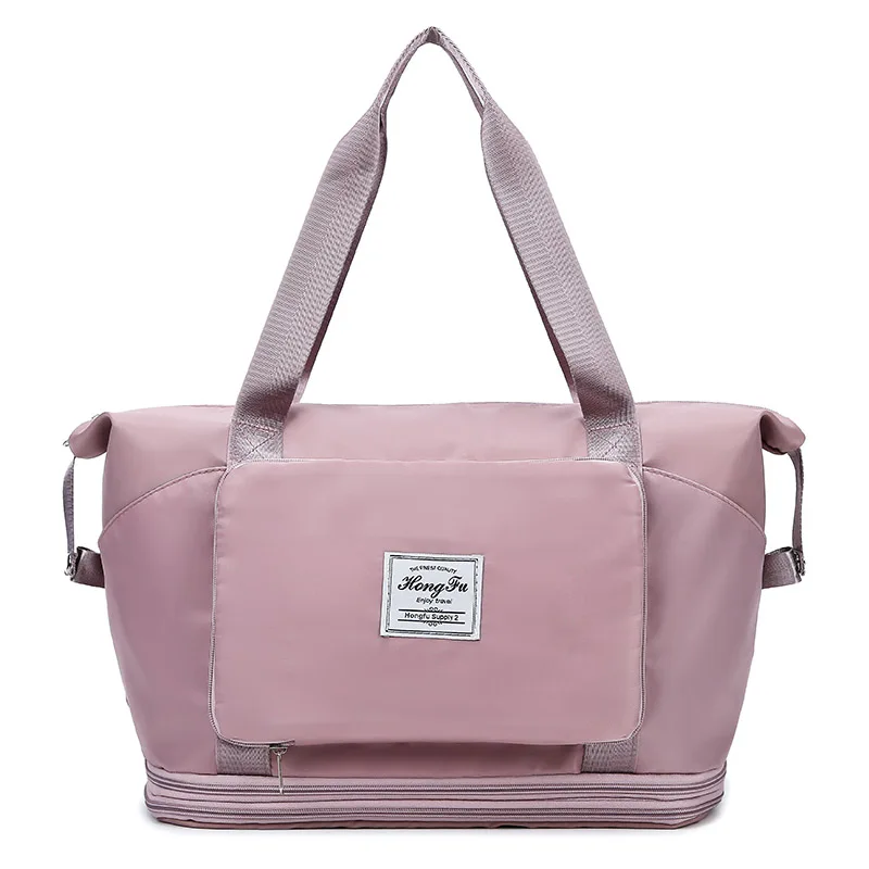 Double Layer Expandable Waterproof Dry Wet Separation Weekender ...