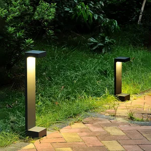 Modern Simple IP65 Waterproof LED Lawn Light Aluminum for Outdoor Villa Courtyard Garden Park Grass Landscape Street Lighting