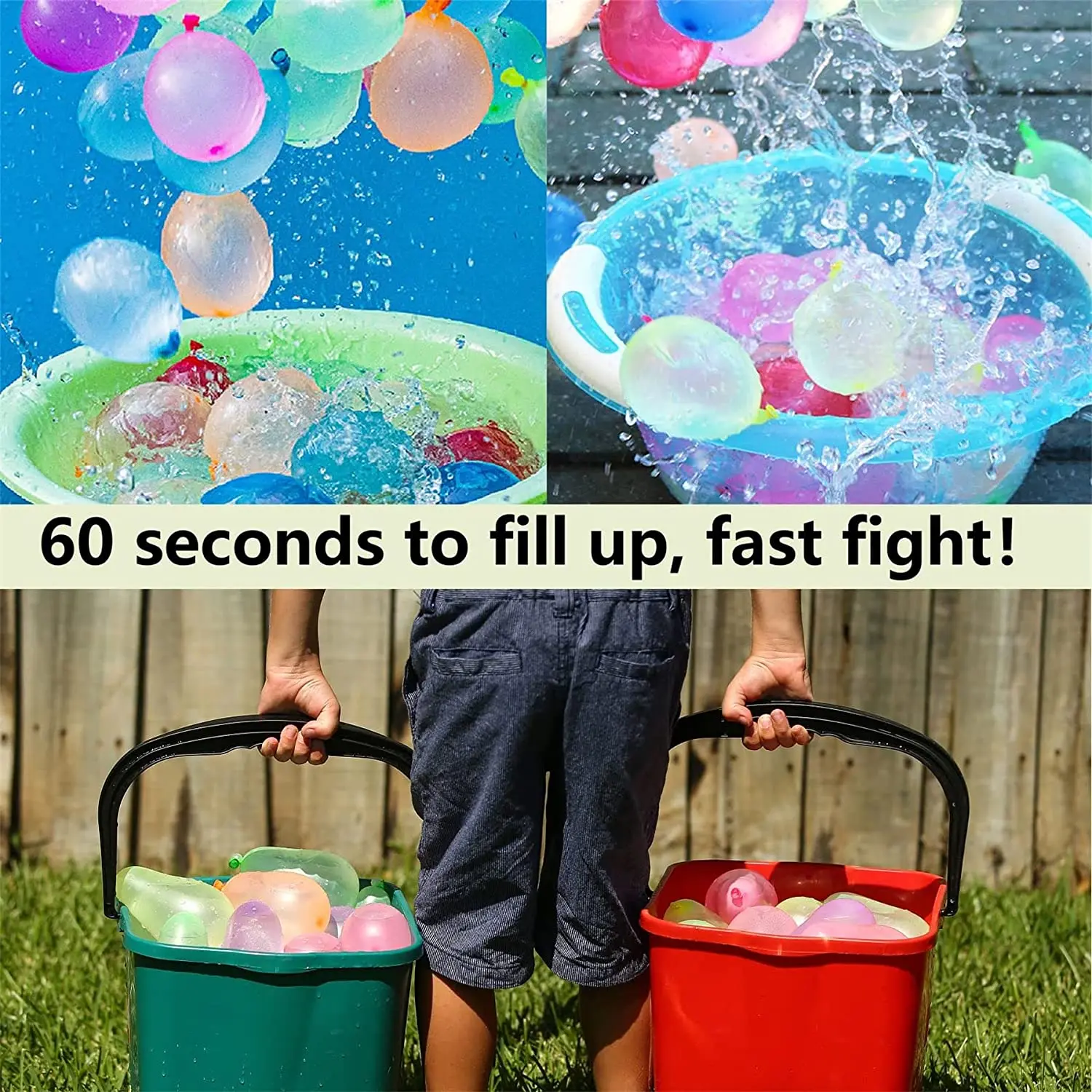 Bunch O Water Balloons Quick Fill Self Sealing Magic Biodegradable 592