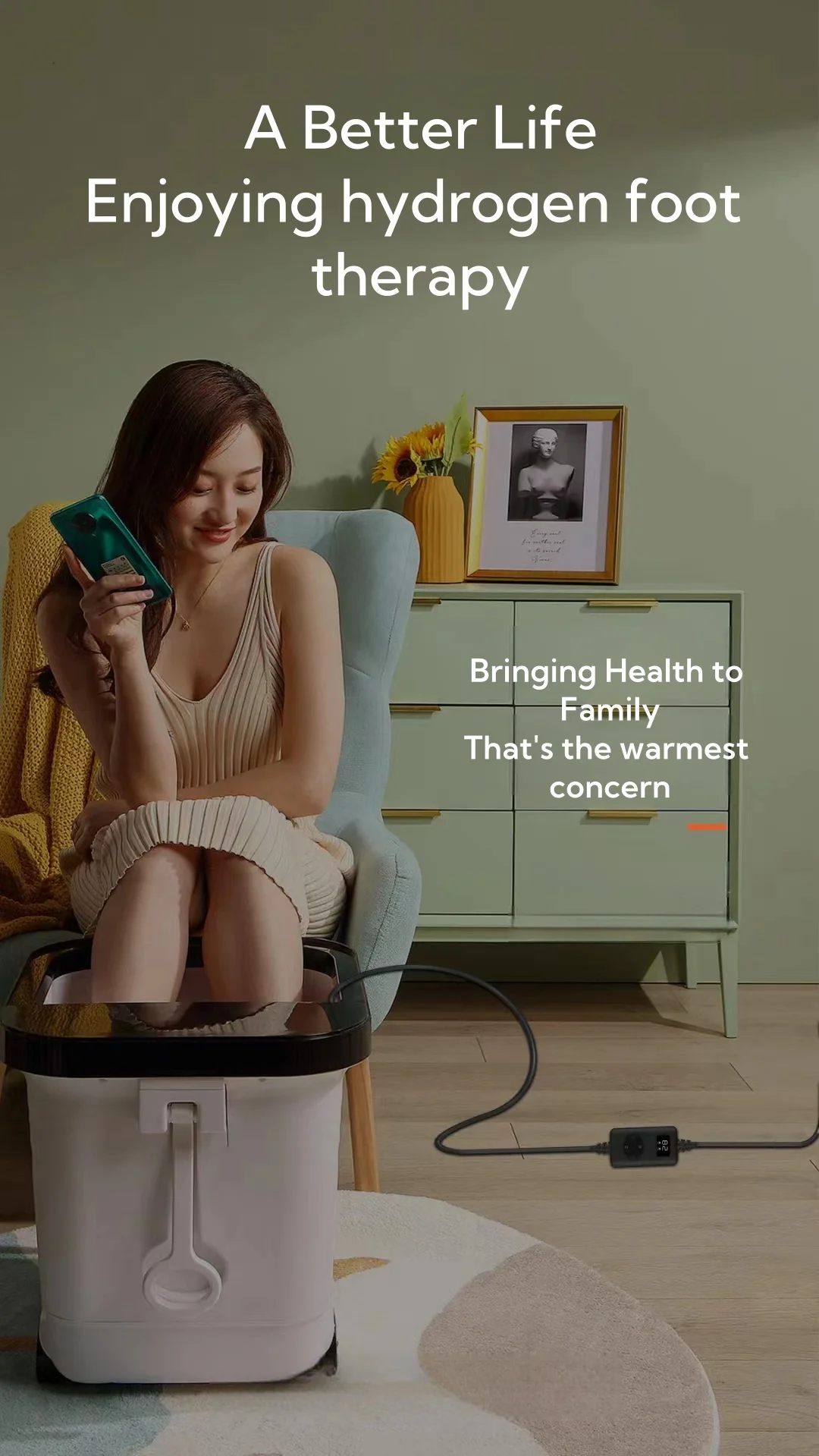 Japan Ionized Water Filter Hydrogen Water Machine Hydrogen Detox Ion