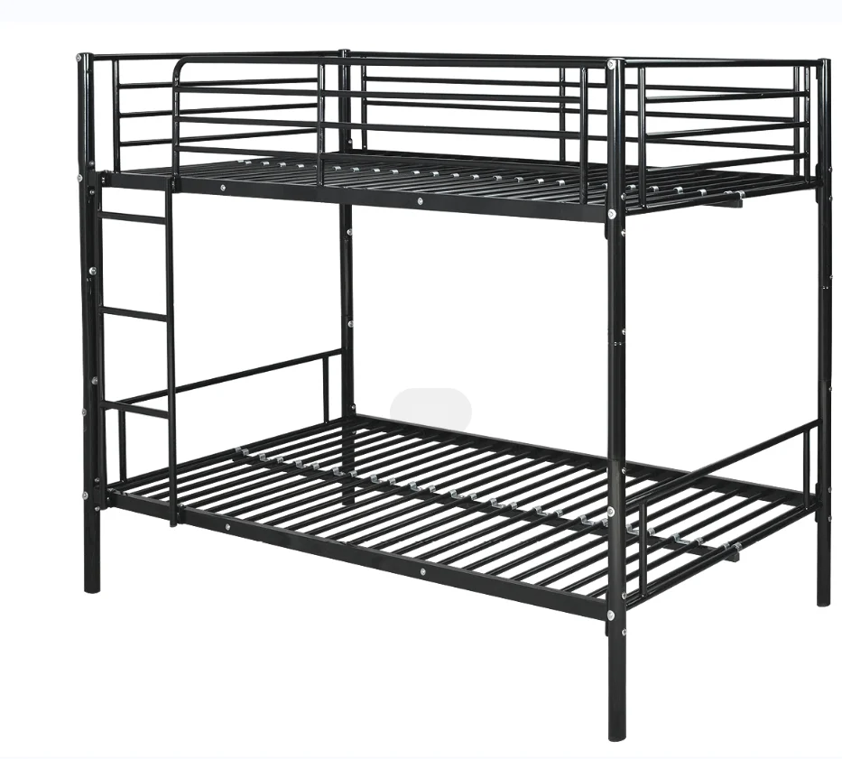 Hot Sales 9 Inch Modern Metal Platform Bed Frame Steel Slats Mattress Foundation Wood Slat