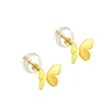 Mariposa de oro de 18 quilates