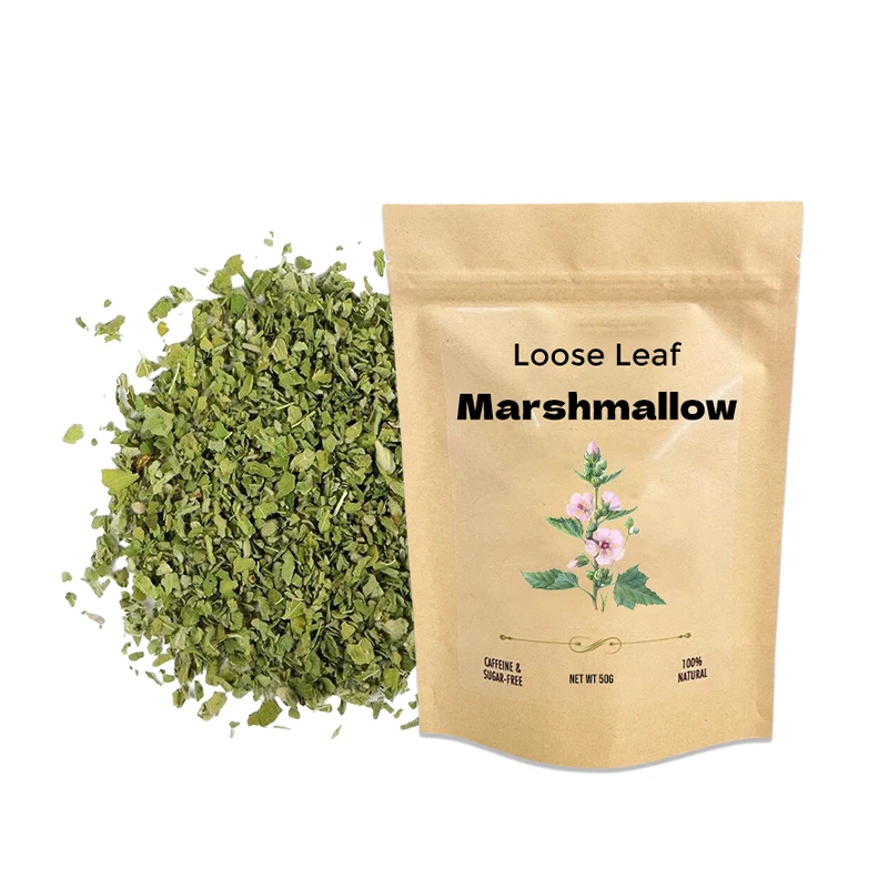 Oem Herbal Tea Marshmallow Leaf For Smoke Cut Loose Leaf Marshmallow