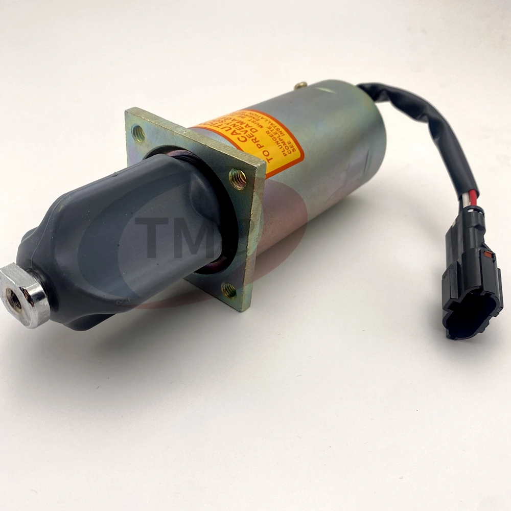 65.25900-6006A 24V Shutdown Solenoid Valve 300743-00068A 300743-00068 Fits for DAEWOO DOOSAN D1146T P158LE P180LE P222LE