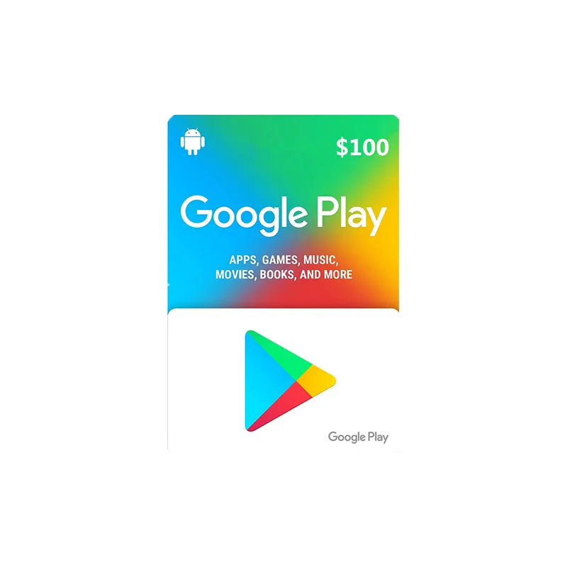 Google Play $100 Gift Card [Digital] GOOGLE PLAY $100 DDP .COM - Best Buy