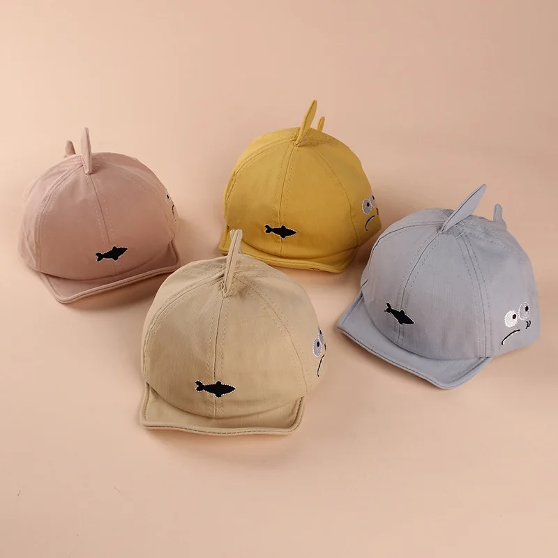 Lovely Fish Pattern Baby Baseball Hats 